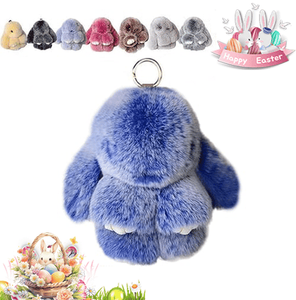 🐰Easter Cute Bunny Plush Keychain - Includes gift box, 🎁Easter Sweet Surprise