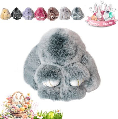 🐰Easter Cute Bunny Plush Keychain - Includes gift box, 🎁Easter Sweet Surprise