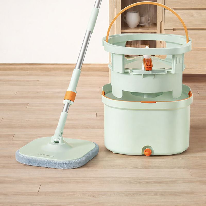 Dual-Chamber Clean & Dirty Water Mop System