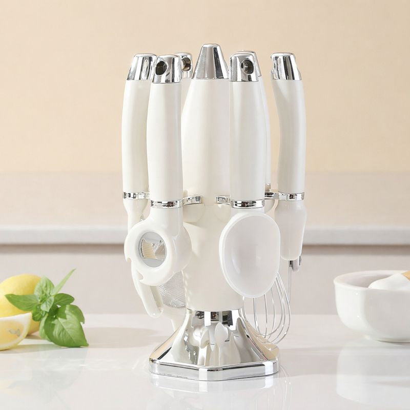 Multifunction Kitchen Tool Set with Rotating Stand