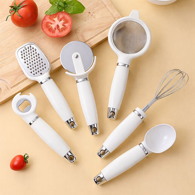 Multifunction Kitchen Tool Set with Rotating Stand