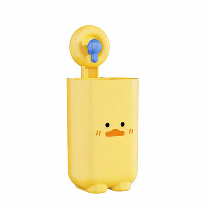 Suction Cup Wall-Mounted Utensil Holder