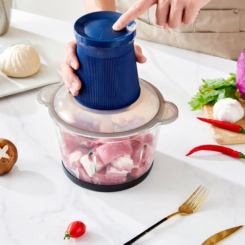 2L Electric Food Chopper with Dual-Speed Control