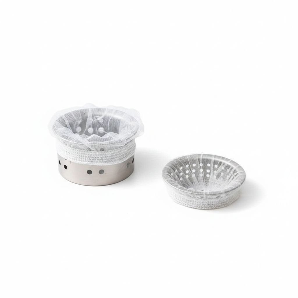 Disposable Sink Strainer Mesh Filter Prevents Drain Clogging