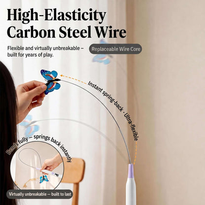 Smart Butterfly Cat Toy  🐾 V3