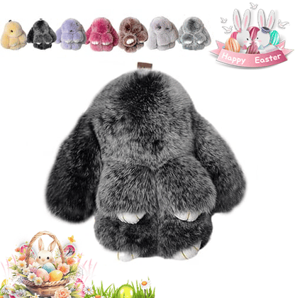 🐰Easter Cute Bunny Plush Keychain - Includes gift box, 🎁Easter Sweet Surprise