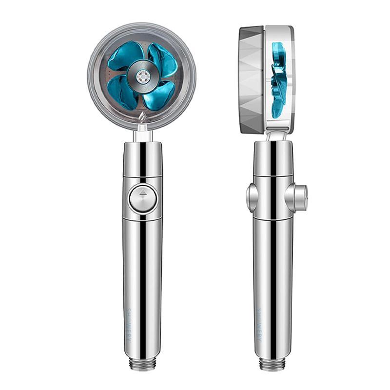 Turbo - Propeller Driven Shower Head