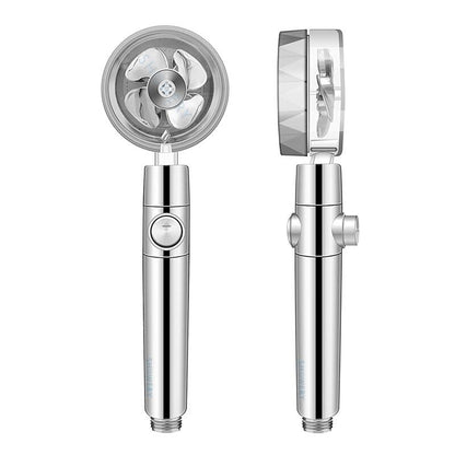 Turbo - Propeller Driven Shower Head